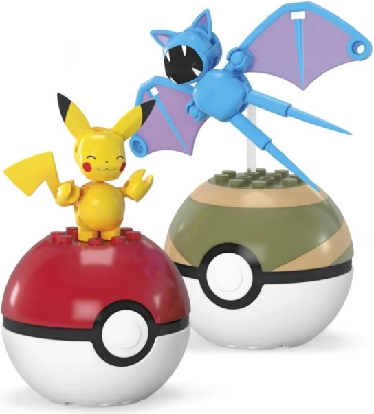 Pokémon bouwpakket Pikachu en Zubat