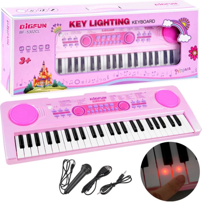 Toetsenorgel met verlichte toetsen IN0151