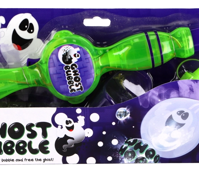 Ghost Bubble zeepbellenpistool met rookeffect en lichtjes
