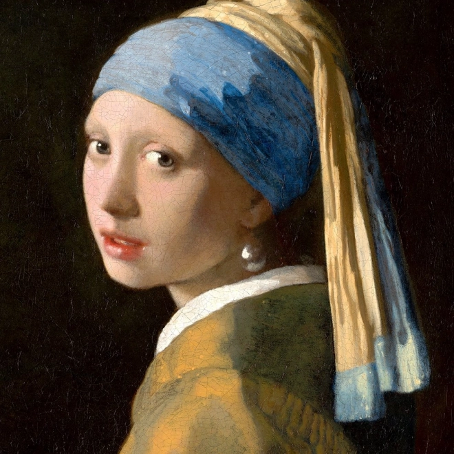 Puzzel Meisje met de parel van Johannes Vermeer 1000 stukjes