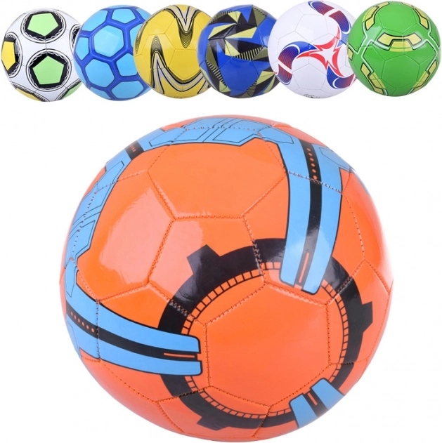 Bonte voetbalbal voor recreatieve en indoor spellen