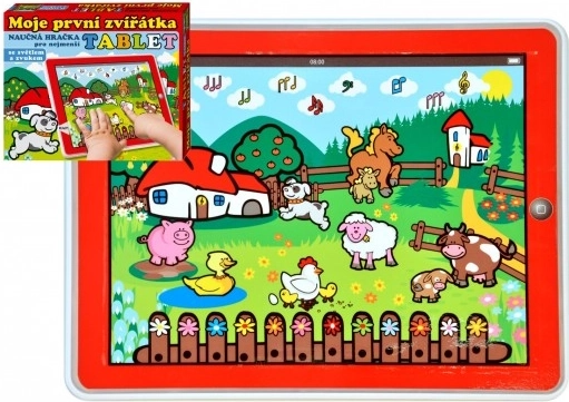 Tablet Mijn eerste diertjes – boerderij voor de kleintjes met licht en geluiden