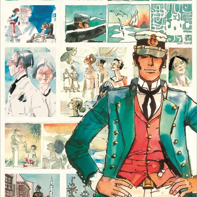 Puzzel 1000 stukjes Corto Maltese: Avontuurlijke Zeeman