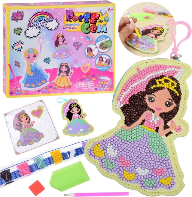 Creatieve set met diamanten stickeren Prinses