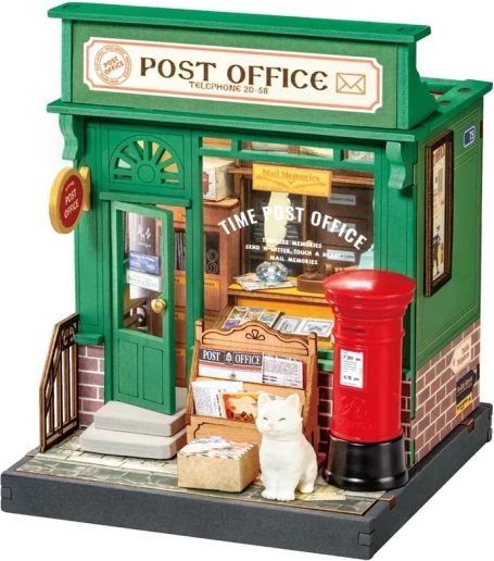 Miniatuur postkantoormodel