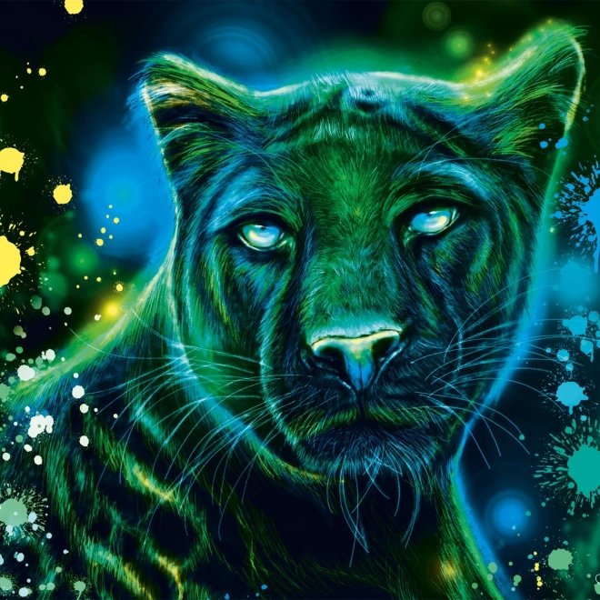 Schmidt Puzzel Neon: Panter 1000 Stukken