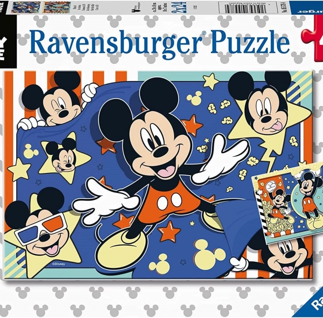 Ravensburger puzzel Mickey Mouse 2x24 stukjes