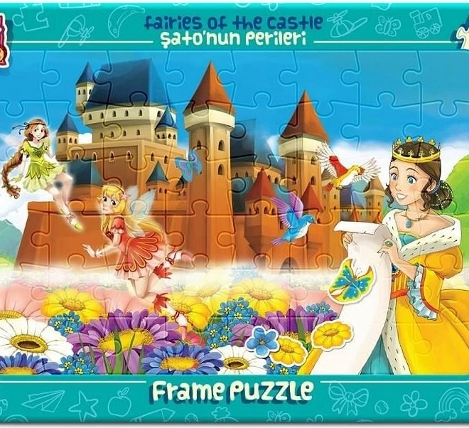 Puzzel Kasteel Elfjes 48 Stukken