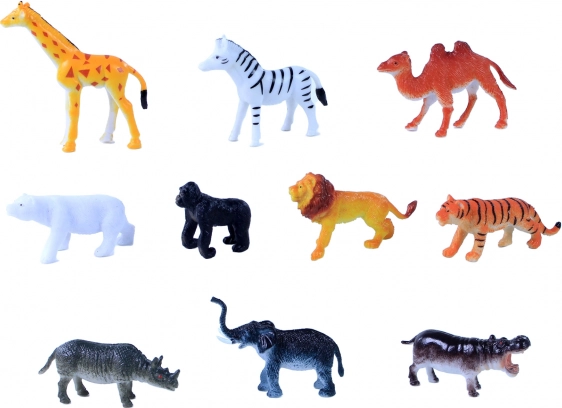 Wilde dieren in zak - 10 stuks