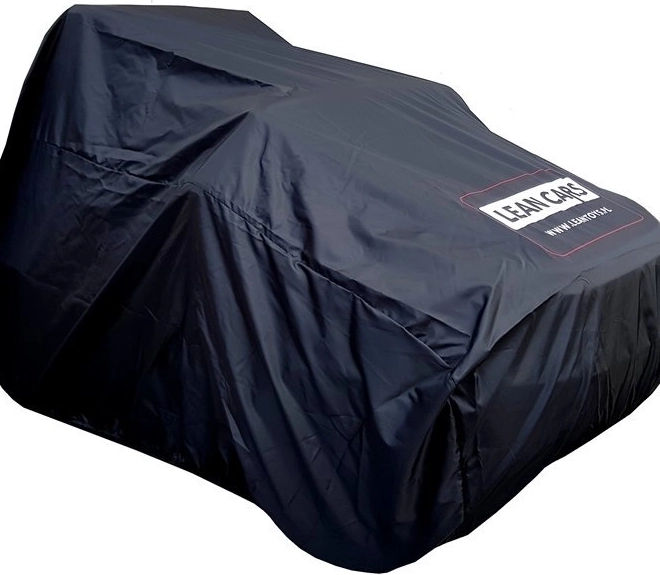 Beschermhoes voor elektrische kinderauto XL 140 × 85 × 75 cm