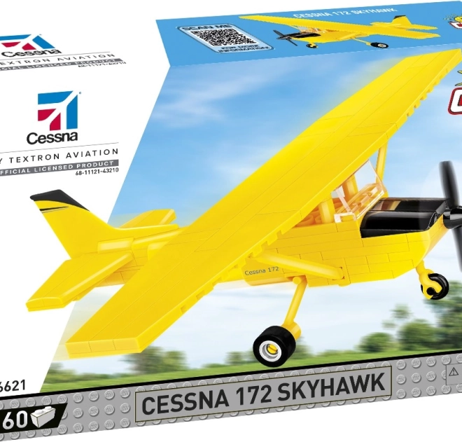 Cessna 172 Skyhawk bouwpakket geel