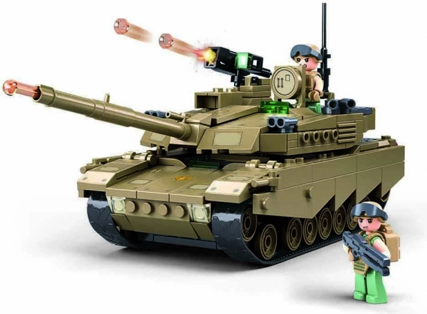 Sluban Legertank OEF-M1XS