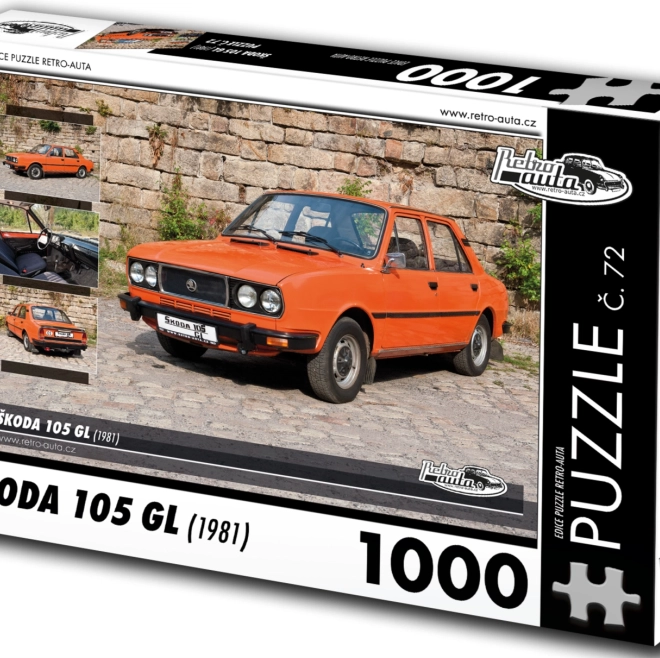 Puzzel Škoda 105 GL 1981 - 1000 stukjes