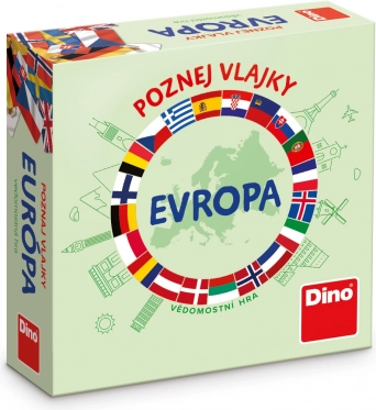Dino Reisspel Ken de vlaggen van Europa
