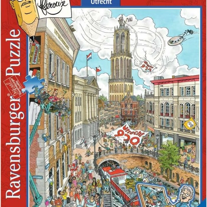 RAVENSBURGER Puzzel Steden van de Wereld: Utrecht 1000 stukjes