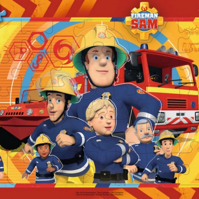 Ravensburger Puzzel Brandweerman Sam 33 stukjes