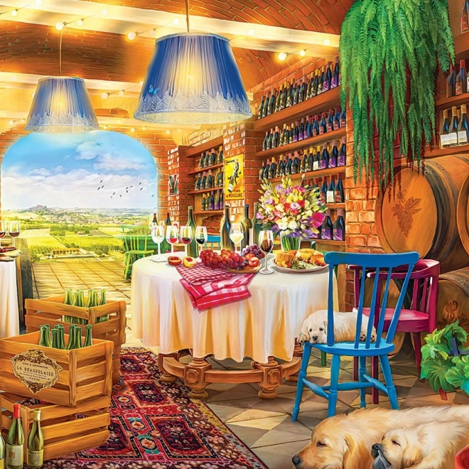 Puzzel Wijngaard 1000 stukjes Eurographics