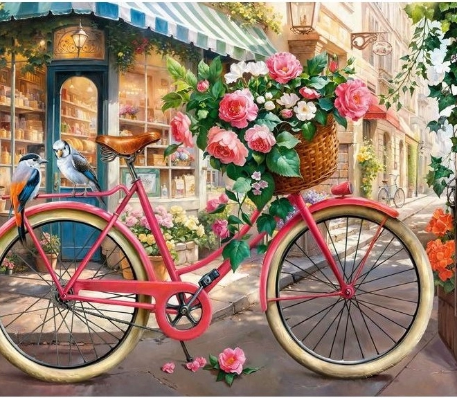 CHERRY PAZZI puzzel bloemenbezorging – 500 stukjes