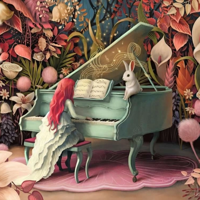 Ravensburger puzzel Konijnens recital 500 stukjes