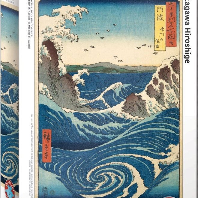 Eurographics Puzzel Utagawa Hiroshige: Naruto golven 1000 stukjes