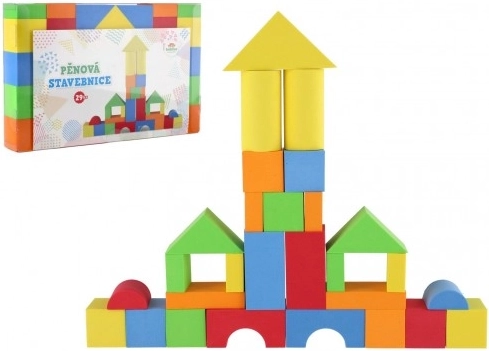 Kleurige foam bouwset voor kinderen
