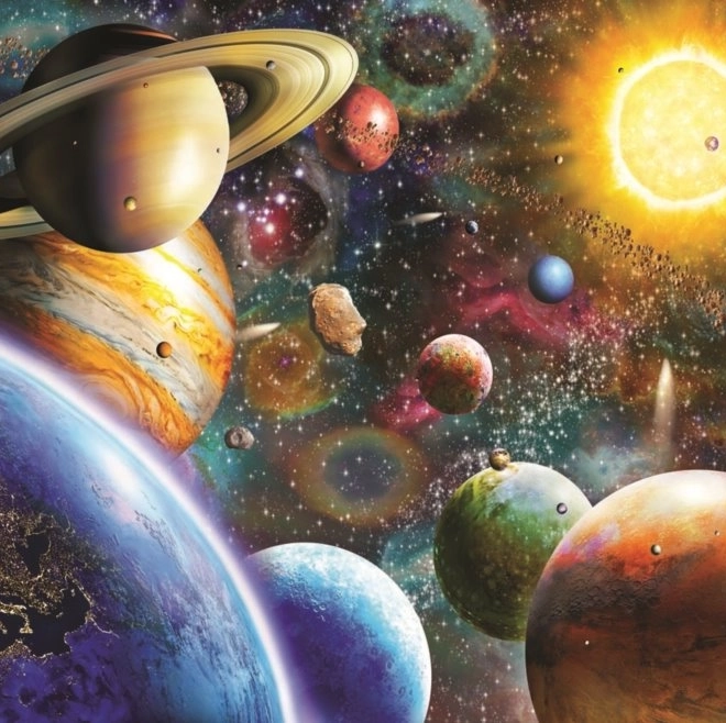 Puzzel met planetenmotief 1000 stukjes