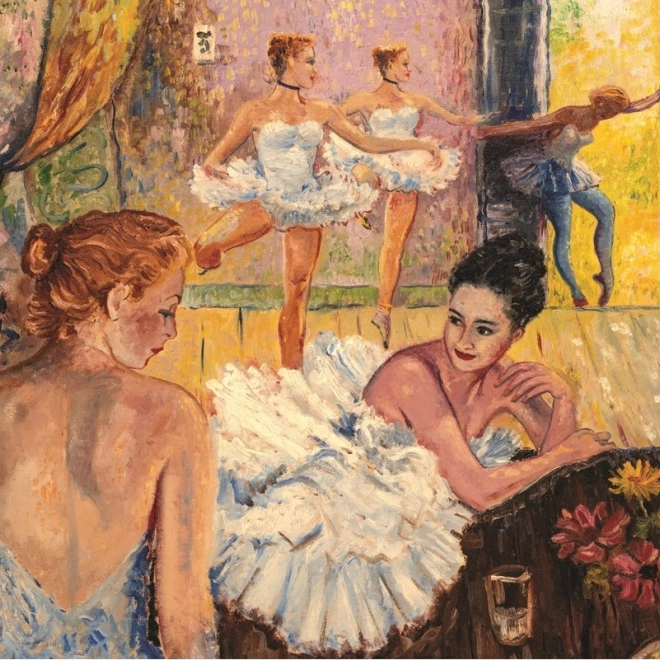 Puzzel Balletstudio 1000 stukjes