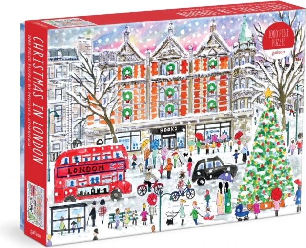 Puzzel Kerst in Londen 1000 stukjes