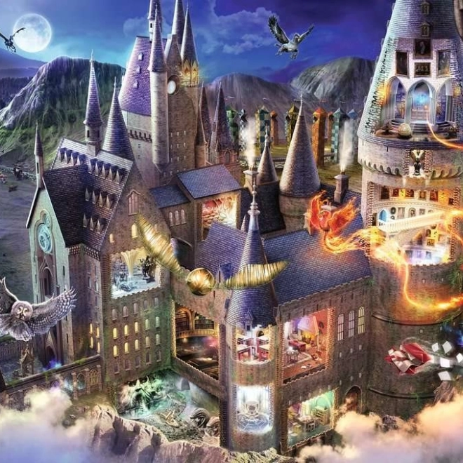 Ravensburger puzzel Harry Potter: Zweinstein-kasteel 3000 stukjes