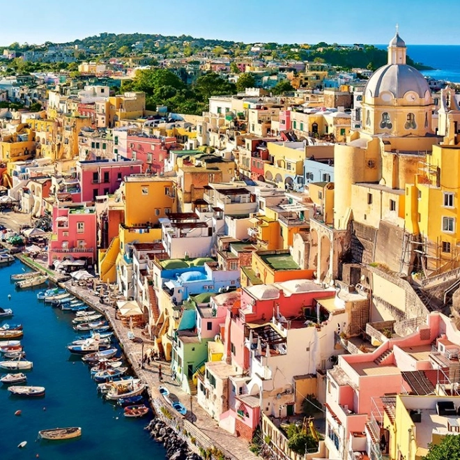 Puzzel 500 stukjes Corricella, Italië