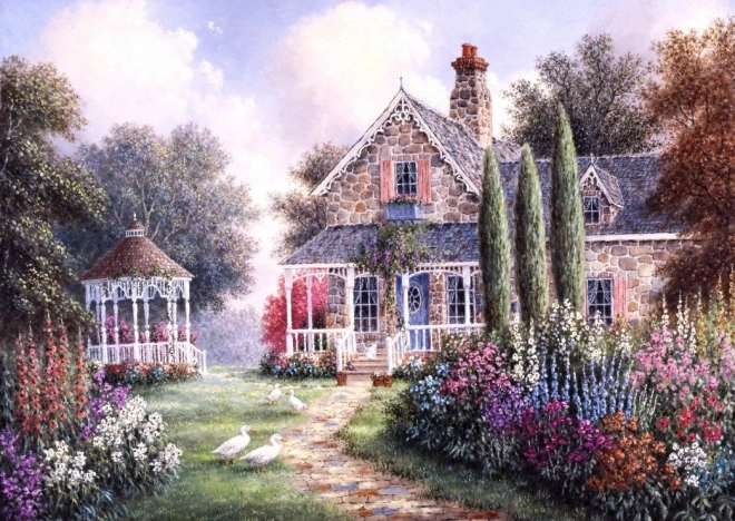 Grafika puzzel Elmiřins huis 1000 stukjes