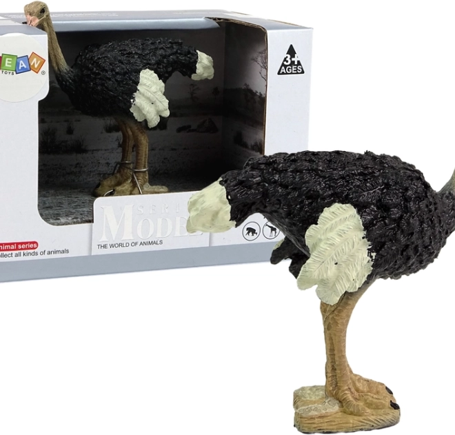Verzamelfiguur struisvogel – serie Dieren van de wereld