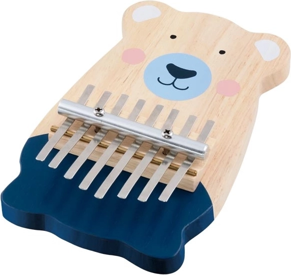 Goki kalimba in de vorm van een beertje