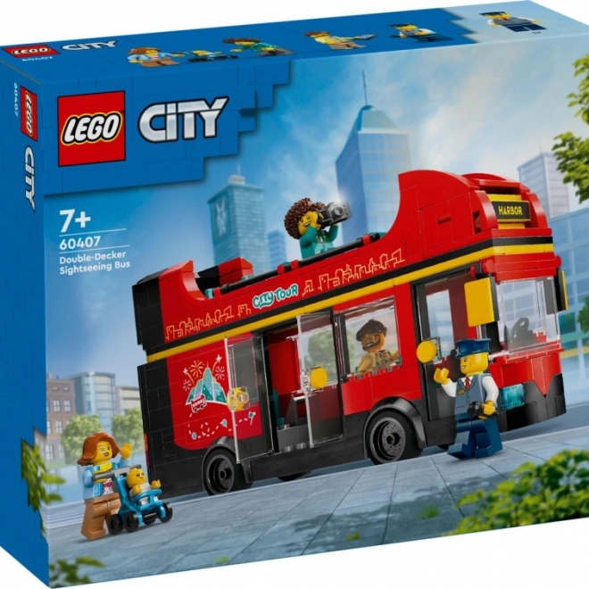 LEGO® City 60407 Rode dubbeldek sightseeingbus