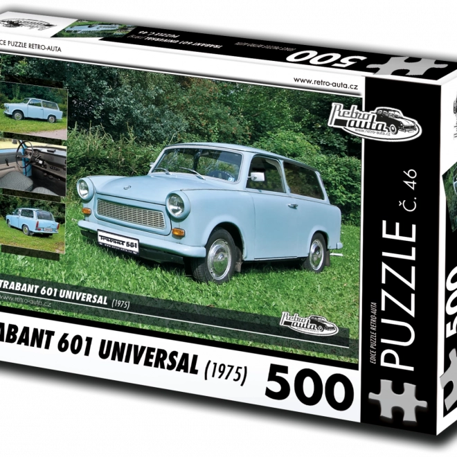 Retro Auto Puzzel Trabant 601 Universal 500 stukjes