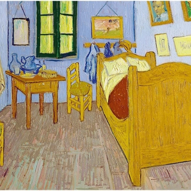 Puzzle TREFL Kunstcollectie: Slaapkamer in Arles 1000 stukjes