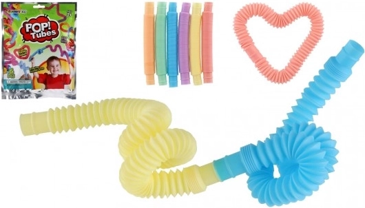 Sensorische uitschuifbare buisjes – bouwset 6 stuks