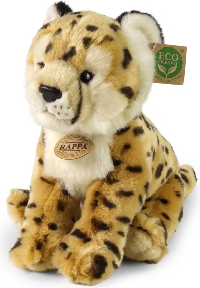 Pluchen cheeta 28 cm met eco-vulling