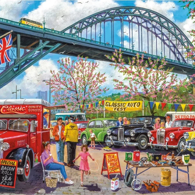 Puzzel Newcastle XL 500 stukjes van Gibsons