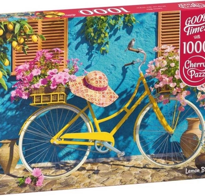 Puzzel Gele Fiets 1000 stukjes