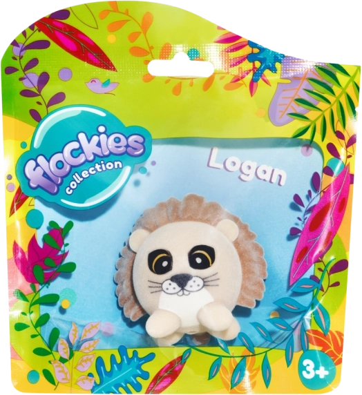 Dierenvriendje Flockies Leeuw Logan 4cm