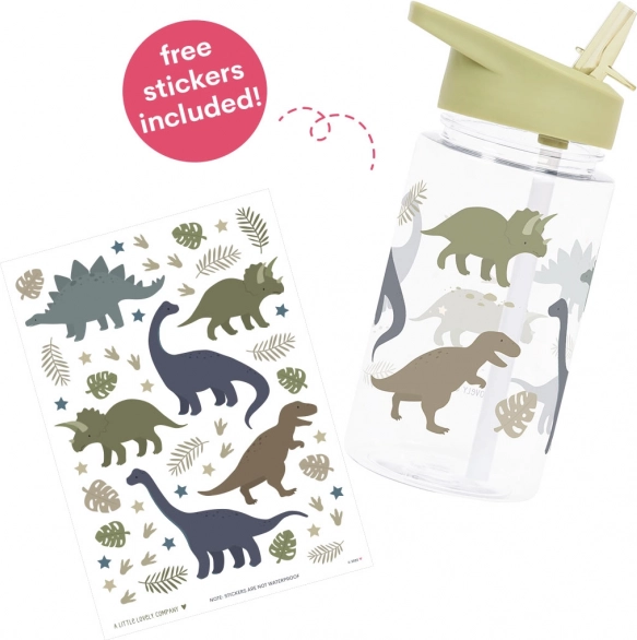 A Little Lovely Company Drinkfles – Dinosaurus