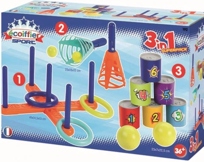 Spelset 3 in 1
