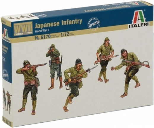 Modelschaal Italeri Japanse infanterie uit de Tweede Wereldoorlog 1:72