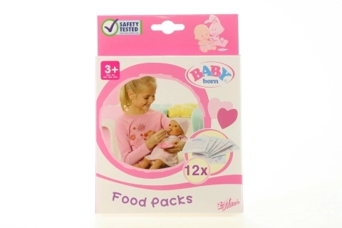 Baby Born voeding voor baby's - 12 zakjes