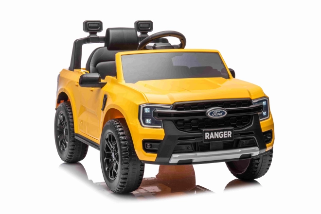 Kinder elektrische auto Ford Ranger Lift Geel