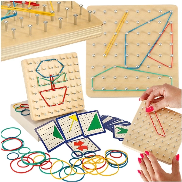 Houten bord Geoboard