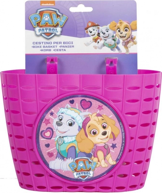 Kinderfietsmand PAW PATROL meisjes