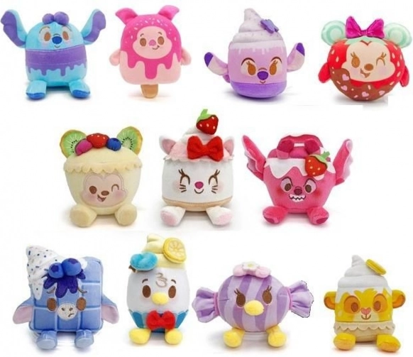 Disney Munchlings lichtgevende geurende knuffel 11 cm – assorti