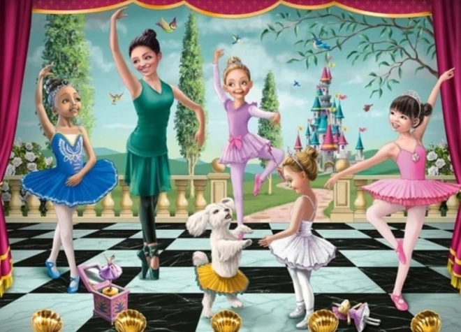 Puzzel Balletrepetitie 60 stukjes Ravensburger